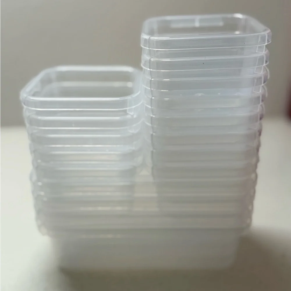 Clear Plastic Storage Containers